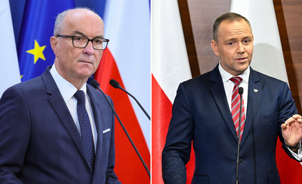 Marszałek Sejmu Włodzimierz Czarzasty, prezydent Karol Nawrocki