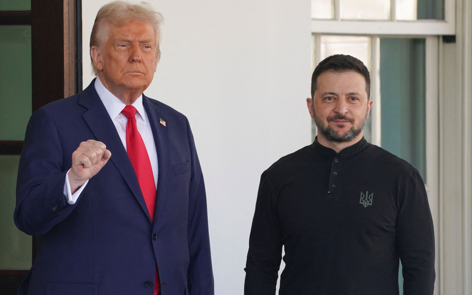 W piątek prezydent USA Donald Trump podjął prezydenta Ukrainy Wołodymyra Zełenskiego w Białym Domu