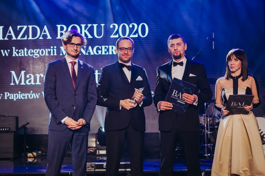 Krzysztof Bachta, prezes Alior Banku, Marek Dietl, prezes Giełdy Papierów Wartościowych w Warszawie,