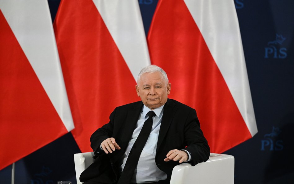 Prezes Prawa i Sprawiedliwości Jarosław Kaczyński