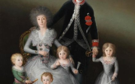 Francisco de Goya, The Duke and Duchess of Osuna and their Children, 1788, Oil on canvas, 225 x 174 