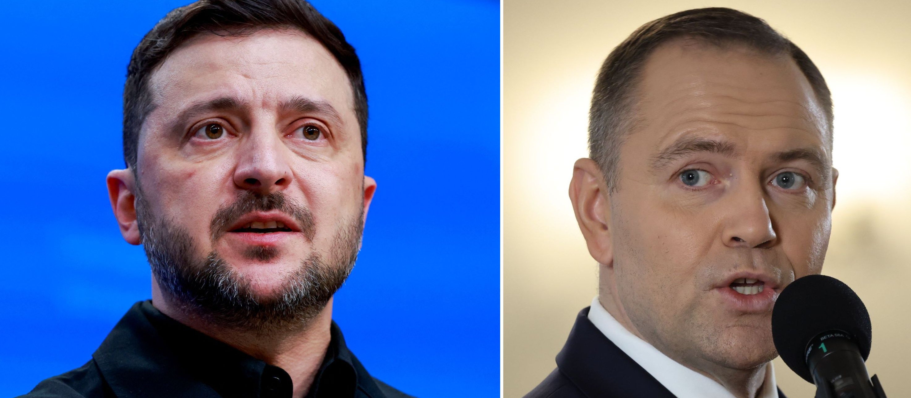 Wołodymyr Zełenski w Warszawie. Uznał, iż bardzo potrzebuje dziś Karola Nawrockiego