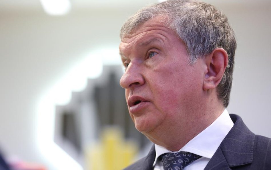 Igor Sieczin, prezes Rosneft .