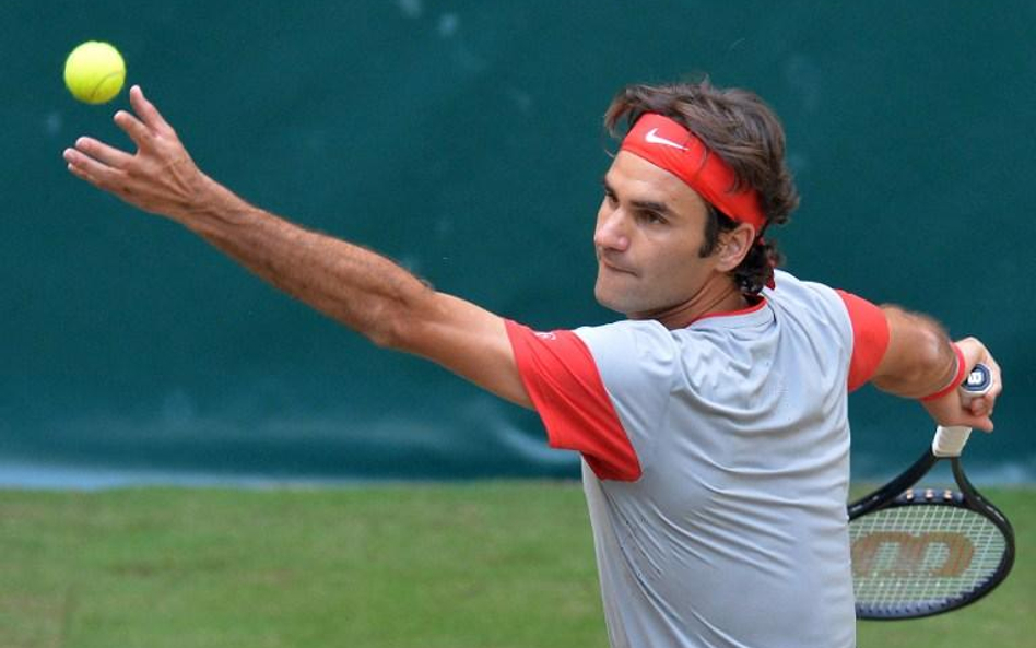 Federer blisko siódmego tytułu w Halle