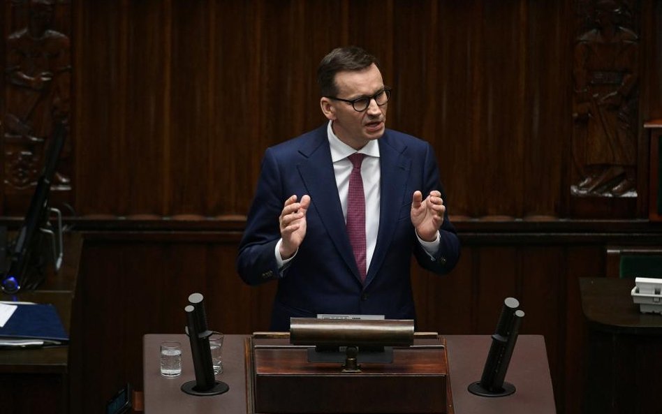 Premier Mateusz Morawiecki