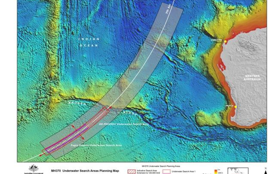 Będą szukać MH370 na większym obszarze