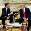 Mark Rutte i Donald Trump