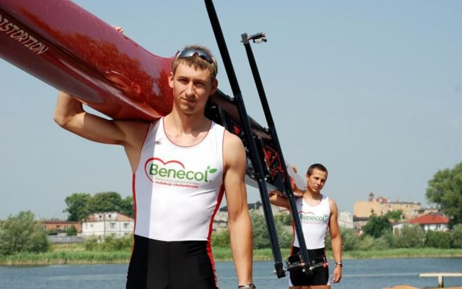 Jerzy Kowalski (z przodu) i Artur Mikołajszczewski chcą wystartować na kolejnych igrzyskach olimpijs