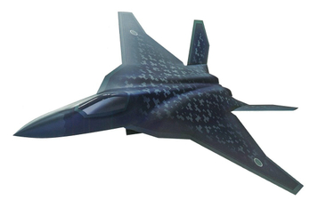 Jedna z wizji samolotu wielozadaniowego 5. generacji F-3. Rys./Ministerstwo Obrony Japonii.
