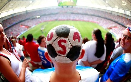 Kibice USA mieli tego wieczoru powody do radości