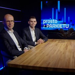 Radosław Cholewiński, członek zarządu Skarbiec TFI, Emil Łobodziński, doradca inwestycyjny BM PKO BP