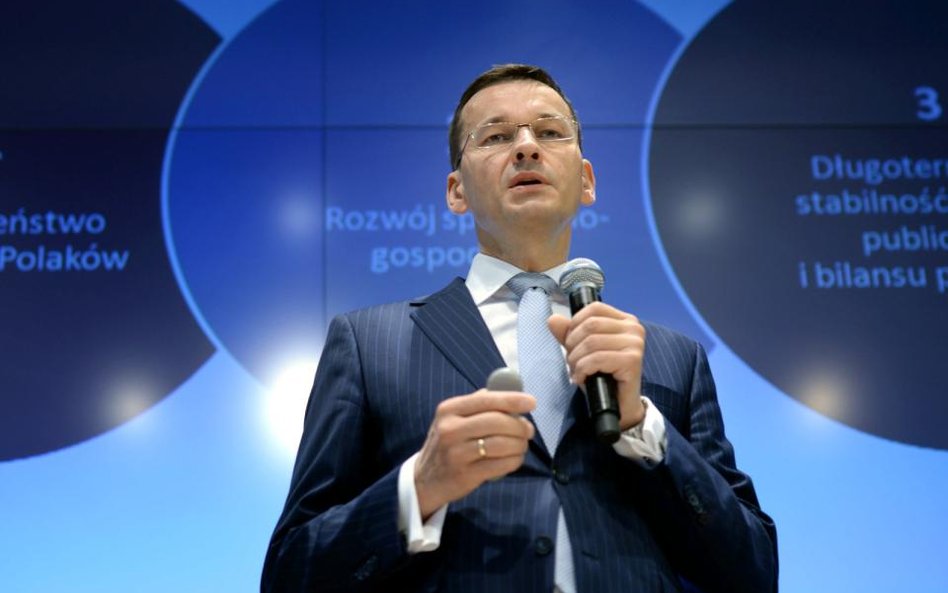 Wicepremier, minister rozwoju Mateusz Morawiecki