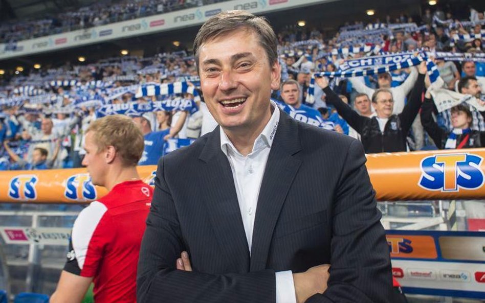 Trener Lecha Poznań Maciej Skorża