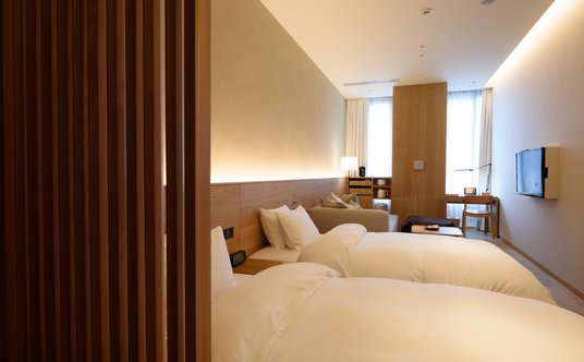 Hotel Muji w tokijskiej dzielnicy Ginza.