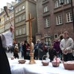 Baba w koszyku i prawdziwy ogień