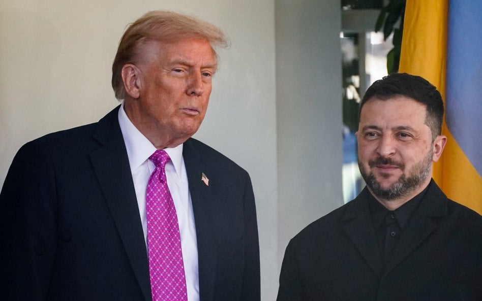 Donald Trump i Wołodymyr Zełenski