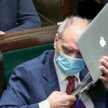 Kancelaria Sejmu nie chciała specjalnego systemu ochrony, bo posłowie (na zdj. Antoni Macierewicz) b