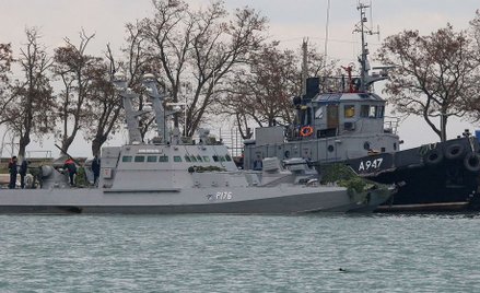 Rosja przekazała Ukrainie okręty zajęte przed rokiem w Cieśninie Kerczeńskiej
