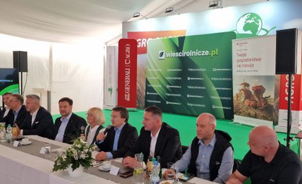 Uczestnicy śniadania prasowego, którego organizatorem były „Wieści Rolnicze”, a patronem medialnym „