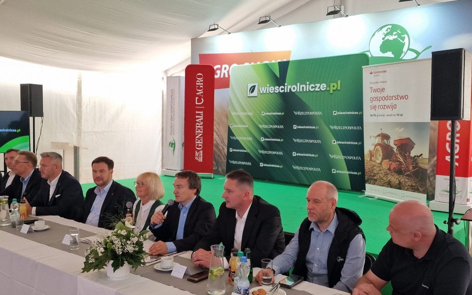 Uczestnicy śniadania prasowego, którego organizatorem były „Wieści Rolnicze”, a patronem medialnym „