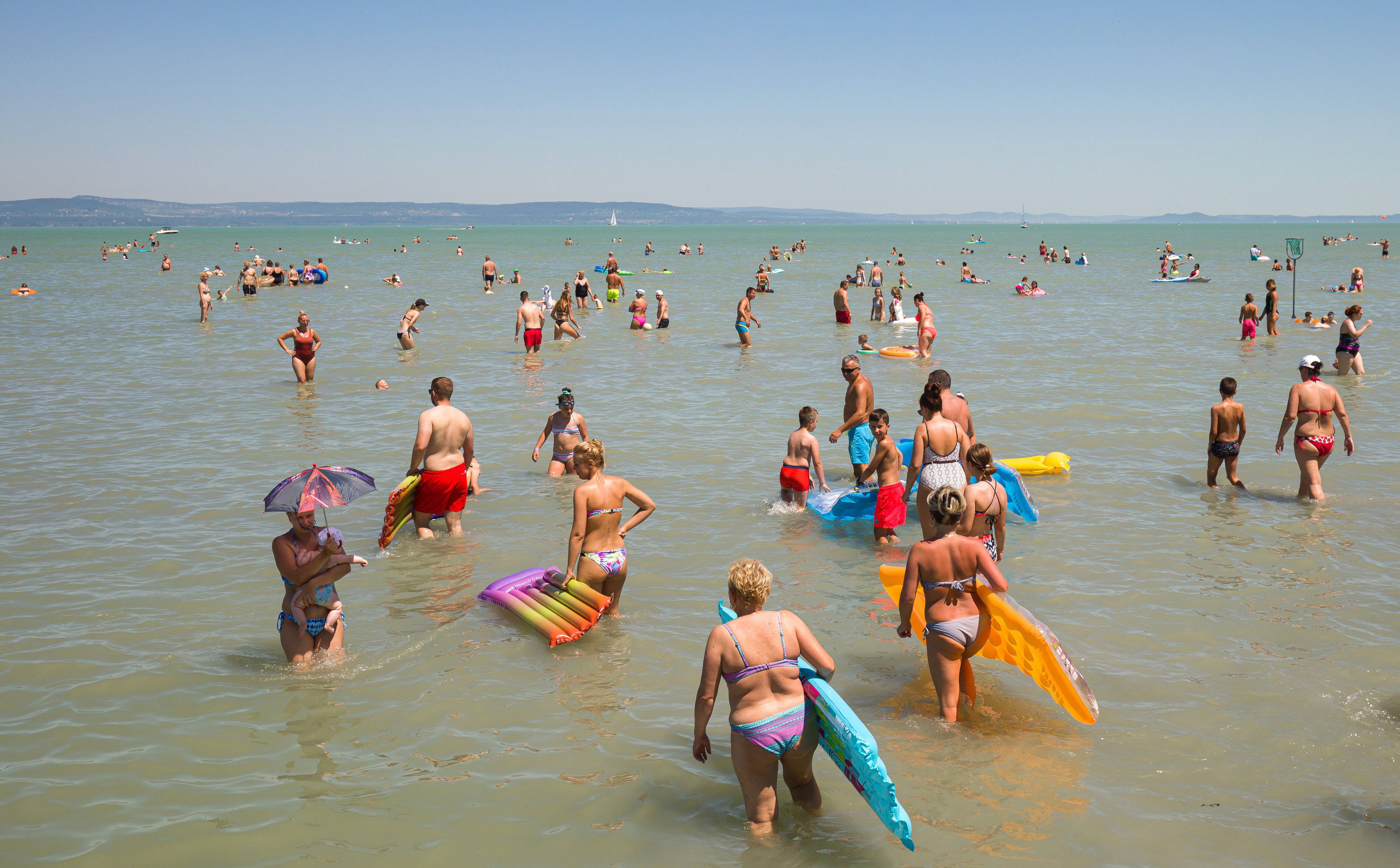 Smerfy coraz chętniej jeżdżą nad Balaton. Są tam liderem wzrostu