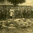 Ciała polskich żołnierzy zamordowanych pod Lemanem w sierpniu 1920 r.