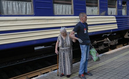 Rozpoczęła się obowiązkowa ewakuacja cywilów z obwodu donieckiego
