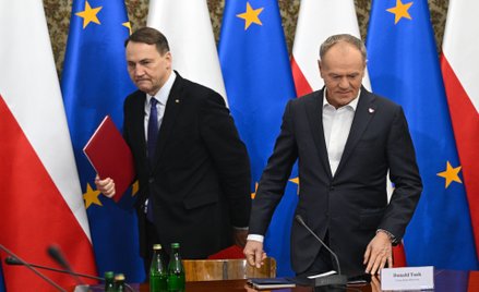 Radosław Sikorski i Donald Tusk