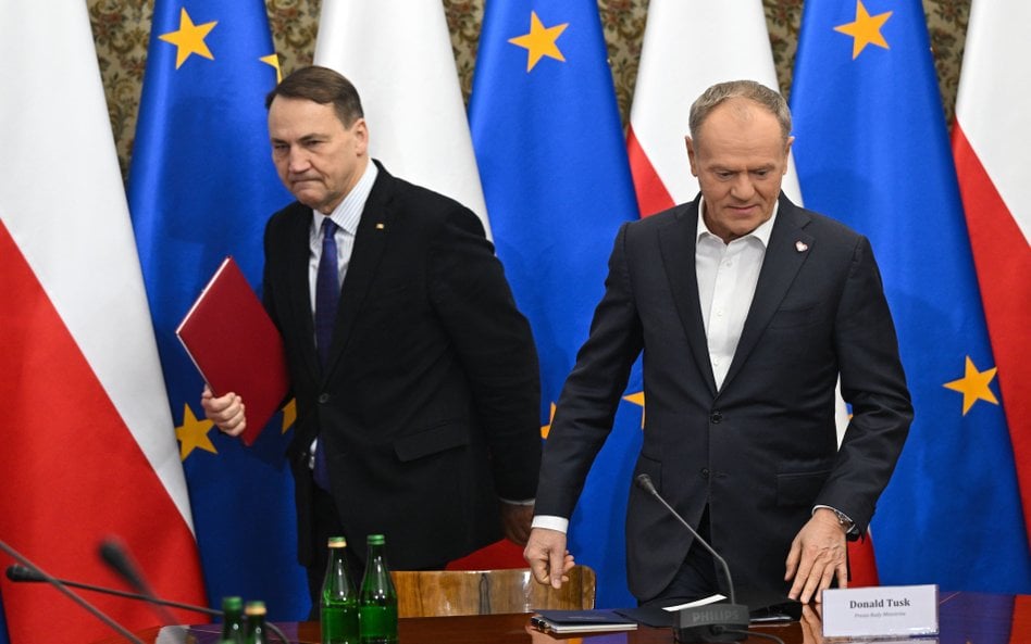 Radosław Sikorski i Donald Tusk