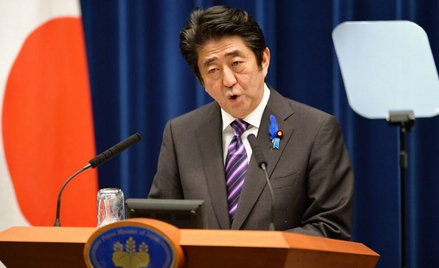 Premier Japonii Shinzo Abe