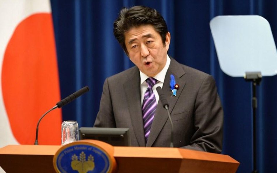 Premier Japonii Shinzo Abe