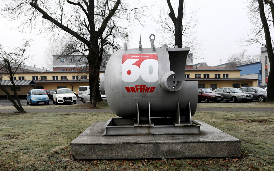 Teren zakładu Rafako w Raciborzu