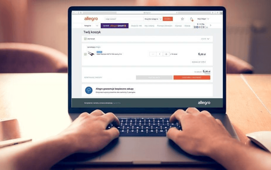 Allegro 10-tą platformą e-handlu na świecie