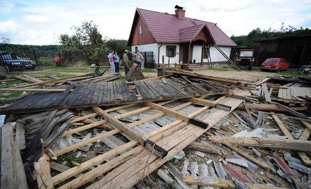 Będą uproszczone formalności dla poszkodowanych w ostatnich nawałnicach
