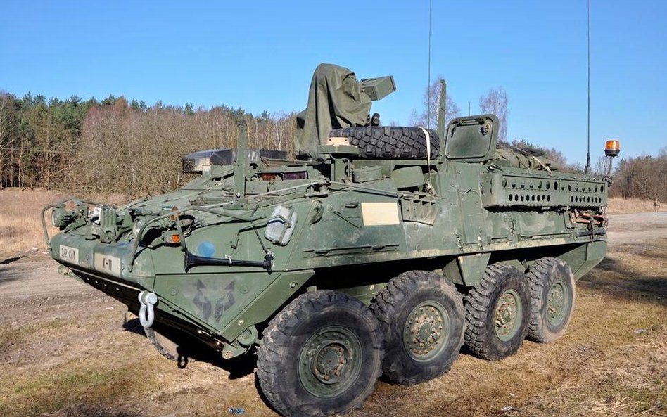 Amerykańscy żołnierze na poligonie w Drawsku Pomorskim