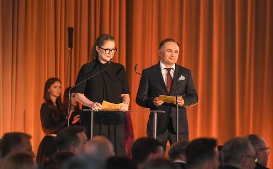 Ewa Szadkowska (szefowa działu prawnego "Rzeczpospolitej") i Tomasz Pietryga (zastępca redaktora nac