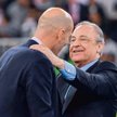 Lider finansowego puczu Florentino Perez, szef Realu Madryt, i Zinedine Zidane