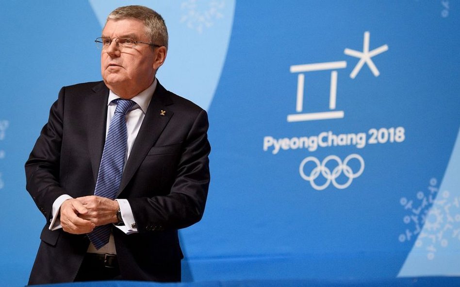 Prezydent MKOl Thomas Bach