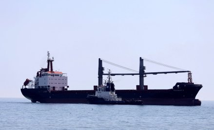 Jeden ze statków, który wypłynął z ukraińskiego portu nad Morzem Czarnym