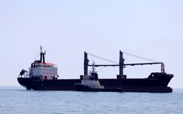 Jeden ze statków, który wypłynął z ukraińskiego portu nad Morzem Czarnym