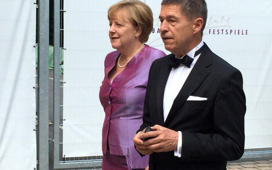 Angela Merkel wraz z małżonkiem