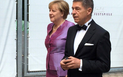 Angela Merkel wraz z małżonkiem