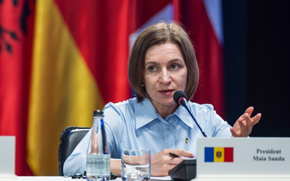 Prezydentka Maia Sandu alarmuje, że rosyjska wojna przeciwko Ukrainie stwarza bezpośrednie zagrożeni