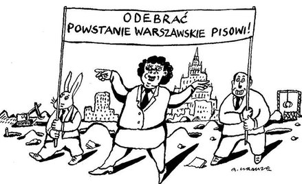 Komentarz rysunkowy. Odebrać powstanie PiS-owi