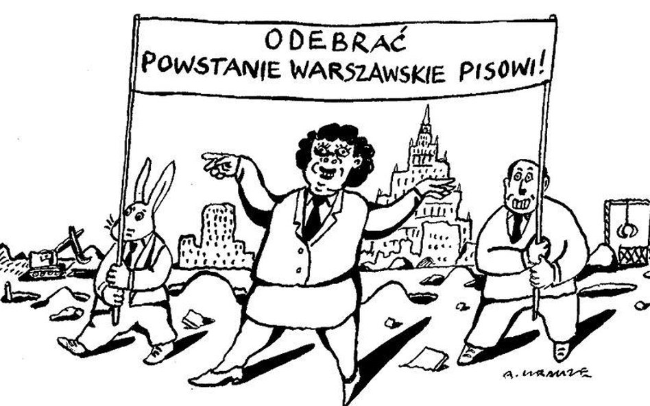 Komentarz rysunkowy. Odebrać powstanie PiS-owi