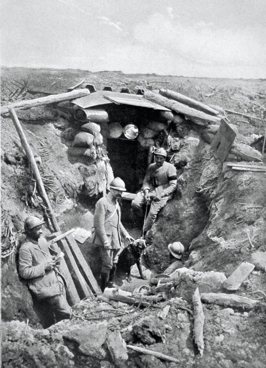 W maju 1917 r. mimo gróźb oficerów wielu żołnierzy francuskich odmówiło wyjścia z okopów, by ruszyć 