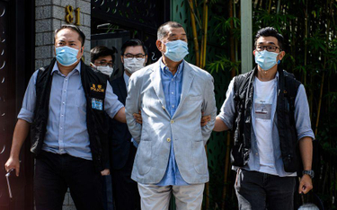 W poniedziałek policja aresztowała twórcę największego dziennika opozycyjnego Hongkongu Jimmy’ego La