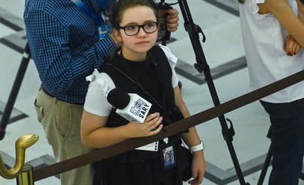 Sara Małecka-Trzaskoś, zaczęła nagrywać relacje z Sejmu w 2024 r., jeszcze jako 10-latka