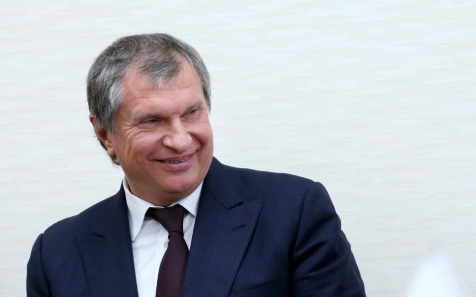 Prezes Rosneft narzeka na sankcje