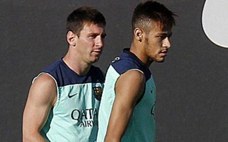 Gwiazdy Barcelony: Leo Messi i Neymar